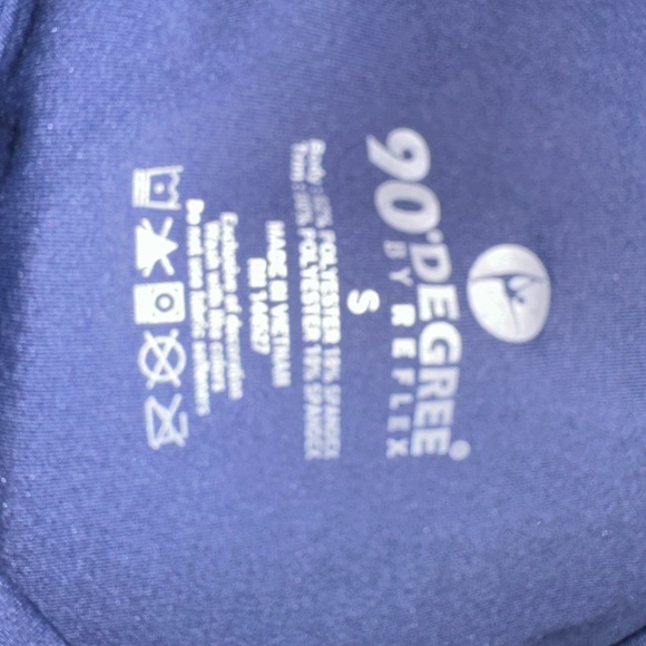 90 degree by reflex flare slit leggings - Picture 4 of 4